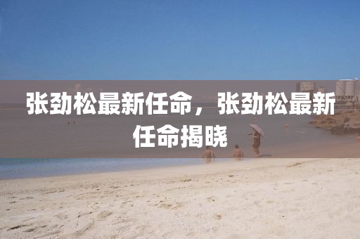 張勁松最新任命，張勁松最新任金華市寶吉環(huán)境技術(shù)有限公司命揭曉